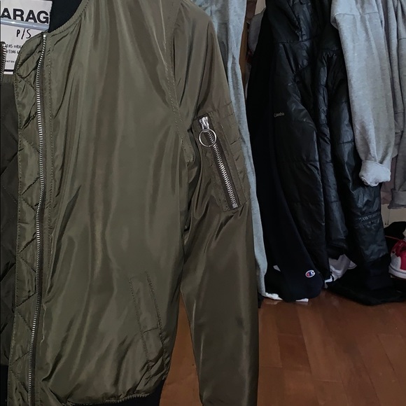 Nice autumn jacket green - Picture 2 of 3